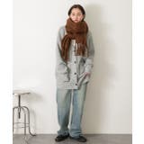 ふんわり起毛 カラーマフラー | ad thie | 詳細画像6 