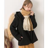 ふんわり起毛  配色切り替えマフラー | ad thie | 詳細画像5 