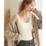 カップ付きあったかタンクトップ | ad thie | 詳細画像5