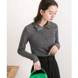 釦デザイン ニットプルオーバー | ad thie | 詳細画像13