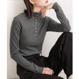 釦デザイン ニットプルオーバー | ad thie | 詳細画像17