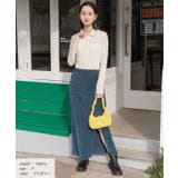 釦デザイン ニットプルオーバー | ad thie | 詳細画像2