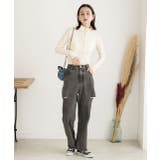 釦デザイン ニットプルオーバー | ad thie | 詳細画像8