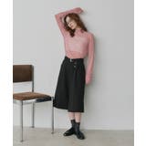 ギャザーデザイン ハイネックシアートップス | ad thie | 詳細画像38 