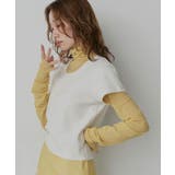 ギャザーデザイン ハイネックシアートップス | ad thie | 詳細画像54 