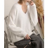 キーネック・ふんわり シャギーニット | ad thie | 詳細画像11 