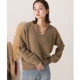 キーネック・ふんわり シャギーニット | ad thie | 詳細画像21 