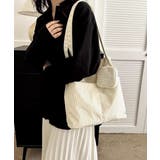 ミニポーチ付き コーデュロイトートバッグ | ad thie | 詳細画像9 