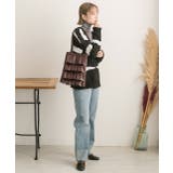 エコレザー フリルトートバッグ | ad thie | 詳細画像15