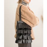 エコレザー フリルトートバッグ | ad thie | 詳細画像21