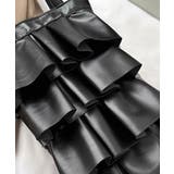 エコレザー フリルトートバッグ | ad thie | 詳細画像24