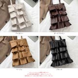 エコレザー フリルトートバッグ | ad thie | 詳細画像28