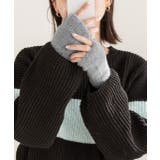 ふわふわ・あったか シャギーアームウォーマー | ad thie | 詳細画像20 