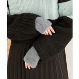 ふわふわ・あったか シャギーアームウォーマー | ad thie | 詳細画像21 