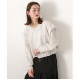 裾ドロスト タックショルダートップス | ad thie | 詳細画像13 