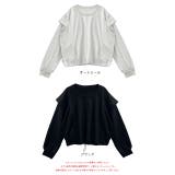 裾ドロスト タックショルダートップス | ad thie | 詳細画像19 