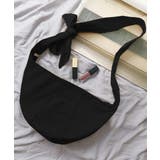 ブラック | アジャスタブルハンドル キャンバスショルダーバッグ | ad thie