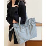 ギャザーデザイン トートバッグ | ad thie | 詳細画像4 