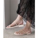 ストラップデザイン フラットサンダル | ad thie | 詳細画像10 