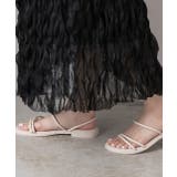 ストラップデザイン フラットサンダル | ad thie | 詳細画像12 