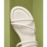 ストラップデザイン フラットサンダル | ad thie | 詳細画像16 