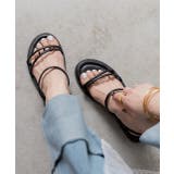 ストラップデザイン フラットサンダル | ad thie | 詳細画像6 