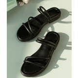 ストラップデザイン フラットサンダル | ad thie | 詳細画像8 