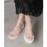 ストラップデザイン フラットサンダル | ad thie | 詳細画像9 