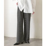 リラックスボーダーパンツ | ad thie | 詳細画像3 