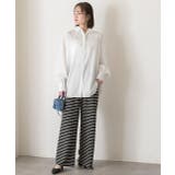 リラックスボーダーパンツ | ad thie | 詳細画像4 