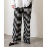 リラックスボーダーパンツ | ad thie | 詳細画像7 