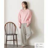 リラックスボーダーパンツ | ad thie | 詳細画像8 