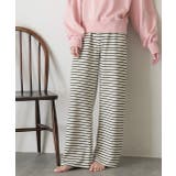 リラックスボーダーパンツ | ad thie | 詳細画像9 