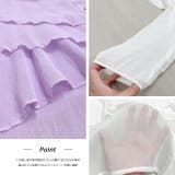 ふんわりシフォン フリルデザインブラウス | ad thie | 詳細画像12 