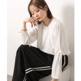 リボンデザイン ブラウス | ad thie | 詳細画像3 