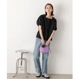 パフスリーブ 半袖ブラウス | ad thie | 詳細画像2 