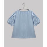 パフスリーブ 半袖ブラウス | ad thie | 詳細画像22 