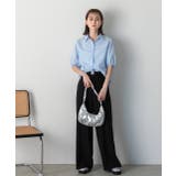 パフスリーブ 半袖シャツ | ad thie | 詳細画像14 