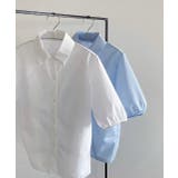 パフスリーブ 半袖シャツ | ad thie | 詳細画像15 