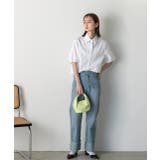 パフスリーブ 半袖シャツ | ad thie | 詳細画像2 