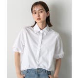 パフスリーブ 半袖シャツ | ad thie | 詳細画像4 