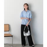 パフスリーブ 半袖シャツ | ad thie | 詳細画像8 