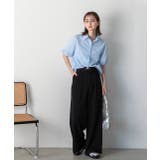 パフスリーブ 半袖シャツ | ad thie | 詳細画像9 