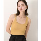 ダブルストラップ クロップドタンクトップ | ad thie | 詳細画像10 