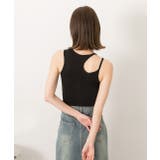 ダブルストラップ クロップドタンクトップ | ad thie | 詳細画像14 