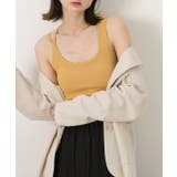 ダブルストラップ クロップドタンクトップ | ad thie | 詳細画像8 