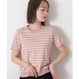 ボーダー・ベーシック クルーネックニット | ad thie | 詳細画像11 