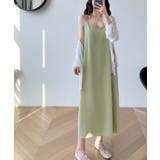 バッククロス キャミワンピース | ad thie | 詳細画像14 