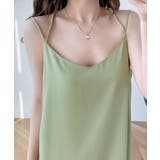 バッククロス キャミワンピース | ad thie | 詳細画像15 