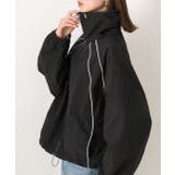 配色パイピングライトブルゾン | ad thie | 詳細画像17